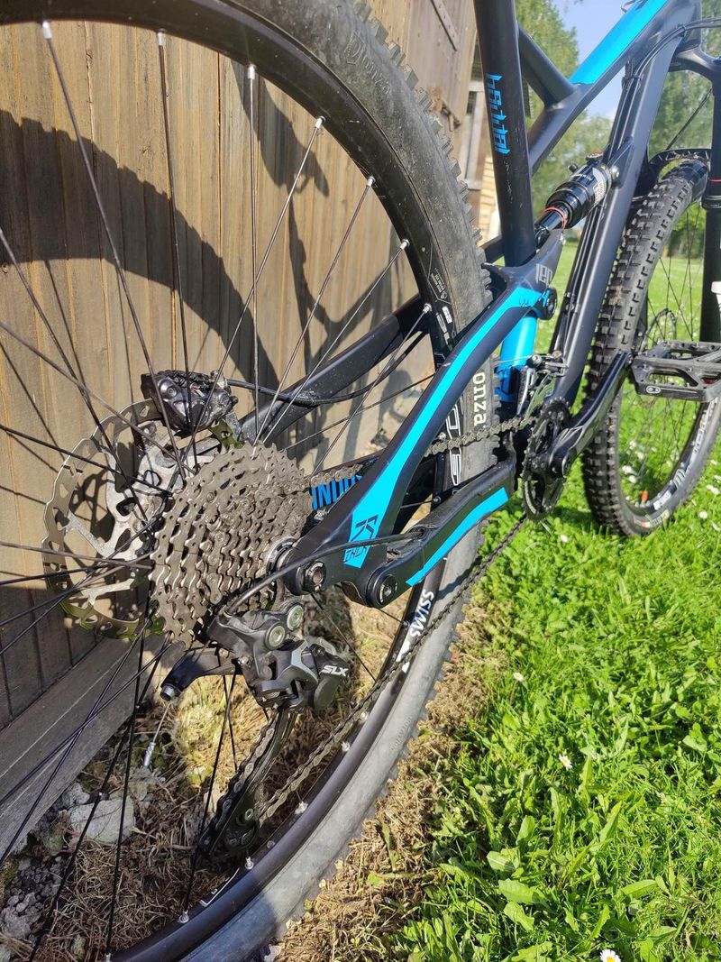 YT Industries Jeffsy 29 AL 2018 2018 Mountainbike usato, Nero — immagine 6 di 11