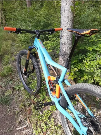 Used Orbea OCCAM M10 2021 Mountainbike, Blu — image 4 of 5