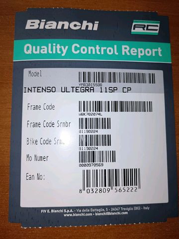 Used Bianchi Intenso Ultegra 2017 2017 Road & Gravel, Black — image 7 of 11