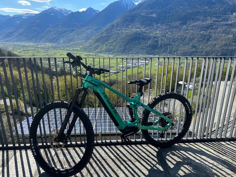 Used Haibike Alltrail Shimano Ultegra 2022 Mountainbike, Green — image 4 of 5