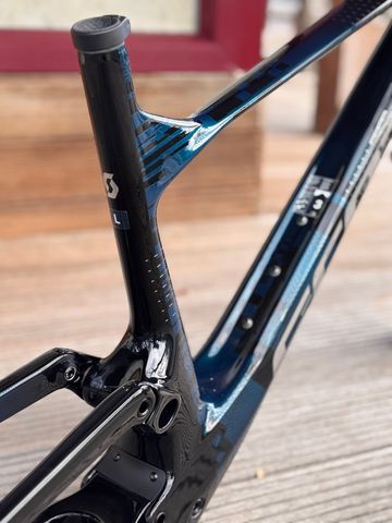Gebrauchtes Scott Spark RC SL (EU) 2024 Frameset 2024 Mountainbike, Blau, 29 — Bild 6 von 7