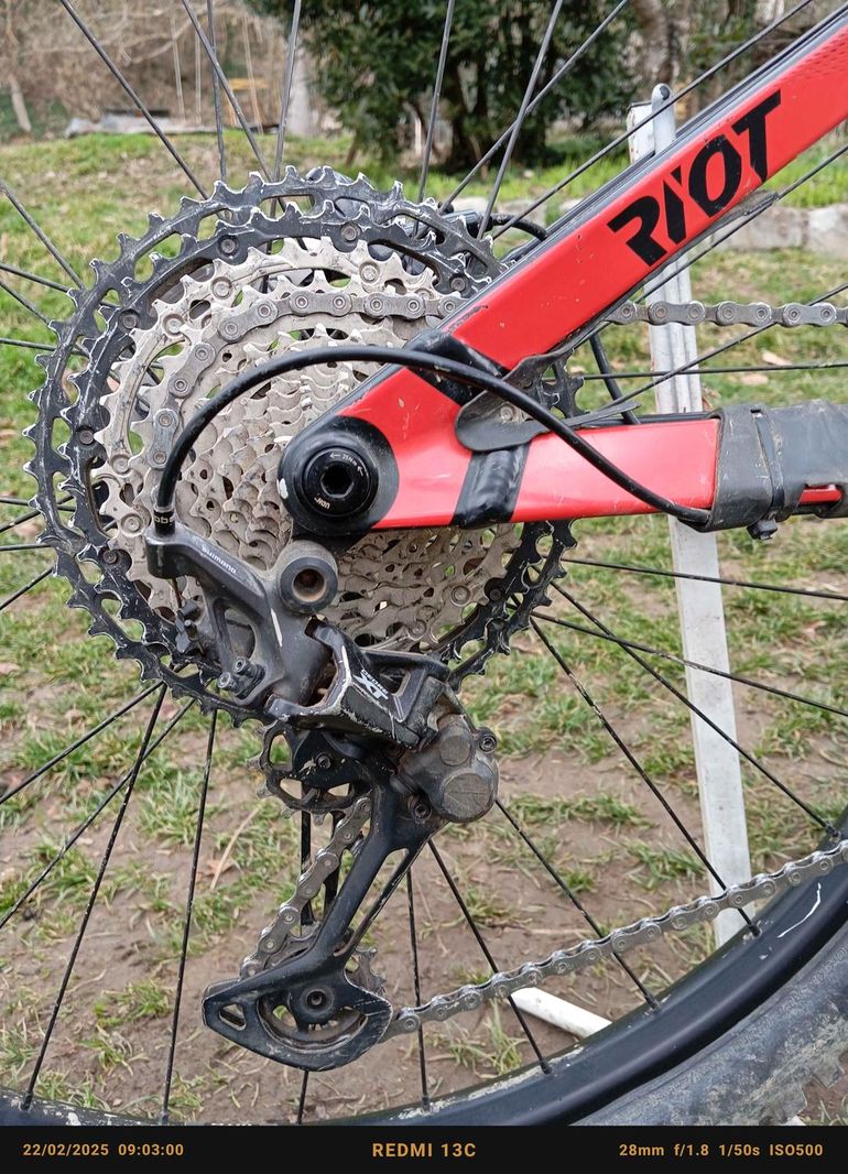 Gebrauchtes Ghost Riot Shimano SLX 2023 Mountainbike, Rot — Bild 3 von 5