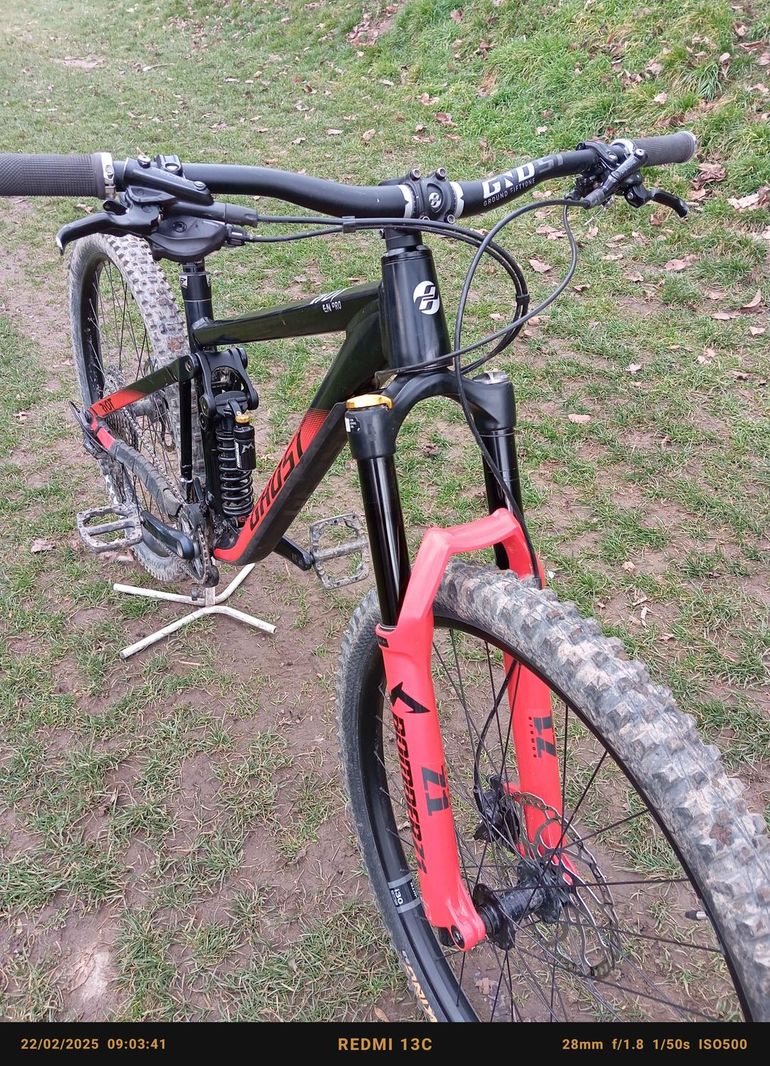 Gebrauchtes Ghost Riot Shimano SLX 2023 Mountainbike, Rot — Bild 5 von 5