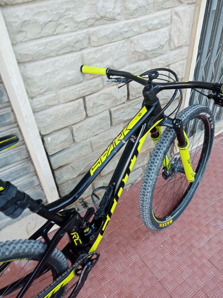 Gebrauchtes Scott Spark RC World Cup 2020 Mountainbike, Schwarz — Bild 2 von 4