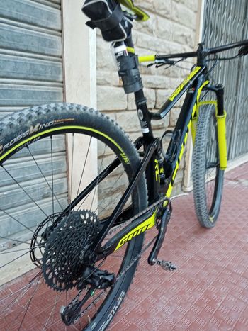 Gebrauchtes Scott Spark RC World Cup 2020 Mountainbike, Schwarz — Bild 3 von 4