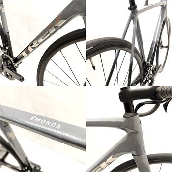 Used Trek Émonda ALR 5 2025 2025 Road & Gravel, Grigio chiaro — image 8 of 11