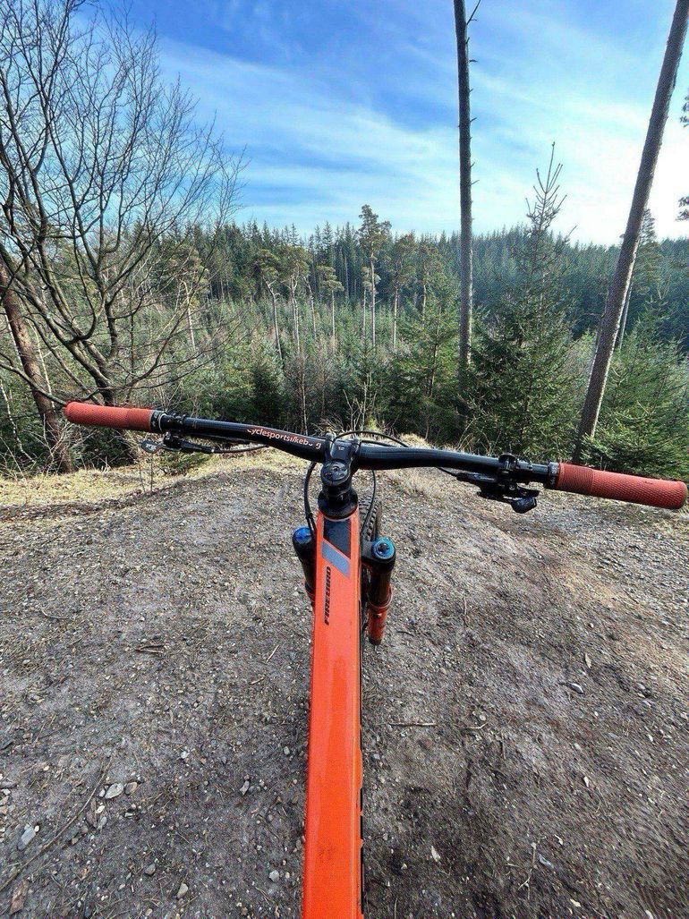 Used Pivot Firebird SRAM GX Eagle 2023 Mountainbike, Orange — image 23 of 26