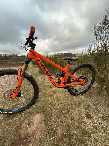 Used Pivot Firebird SRAM GX Eagle 2023 Mountainbike, Orange — image 9 of 26