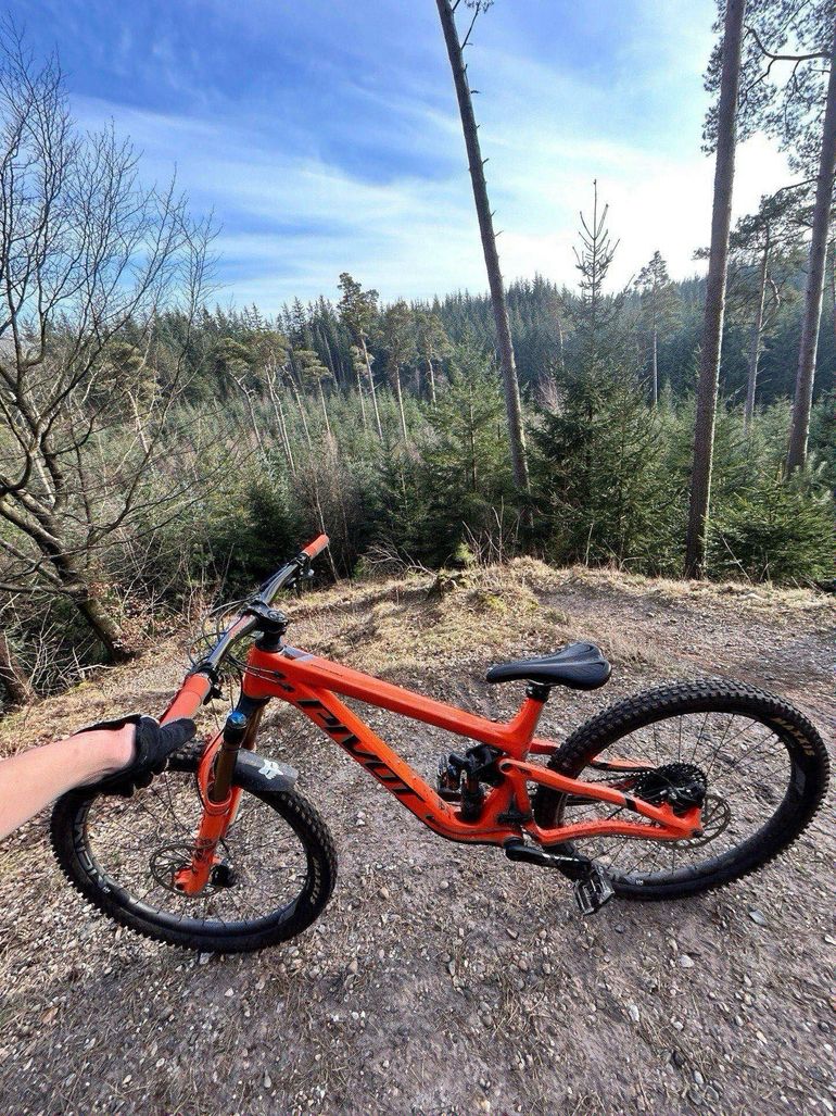 Used Pivot Firebird SRAM GX Eagle 2023 Mountainbike, Orange — image 11 of 26