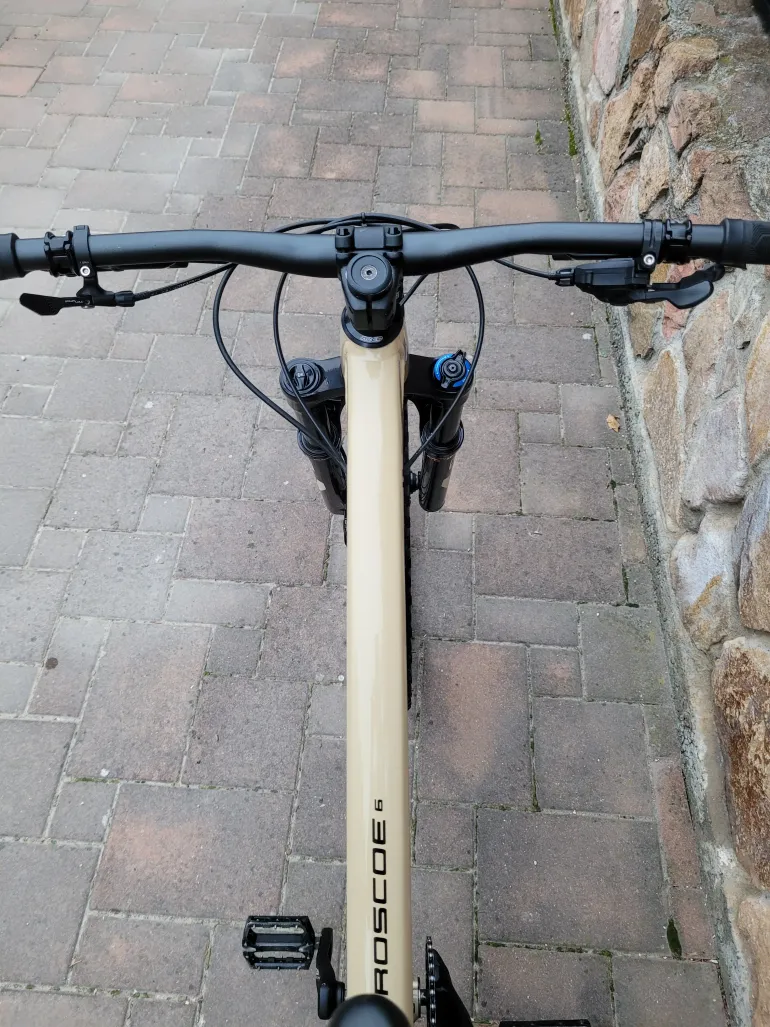 Used Trek Roscoe 6 2020 Mountainbike, Light Gray — image 7 of 11