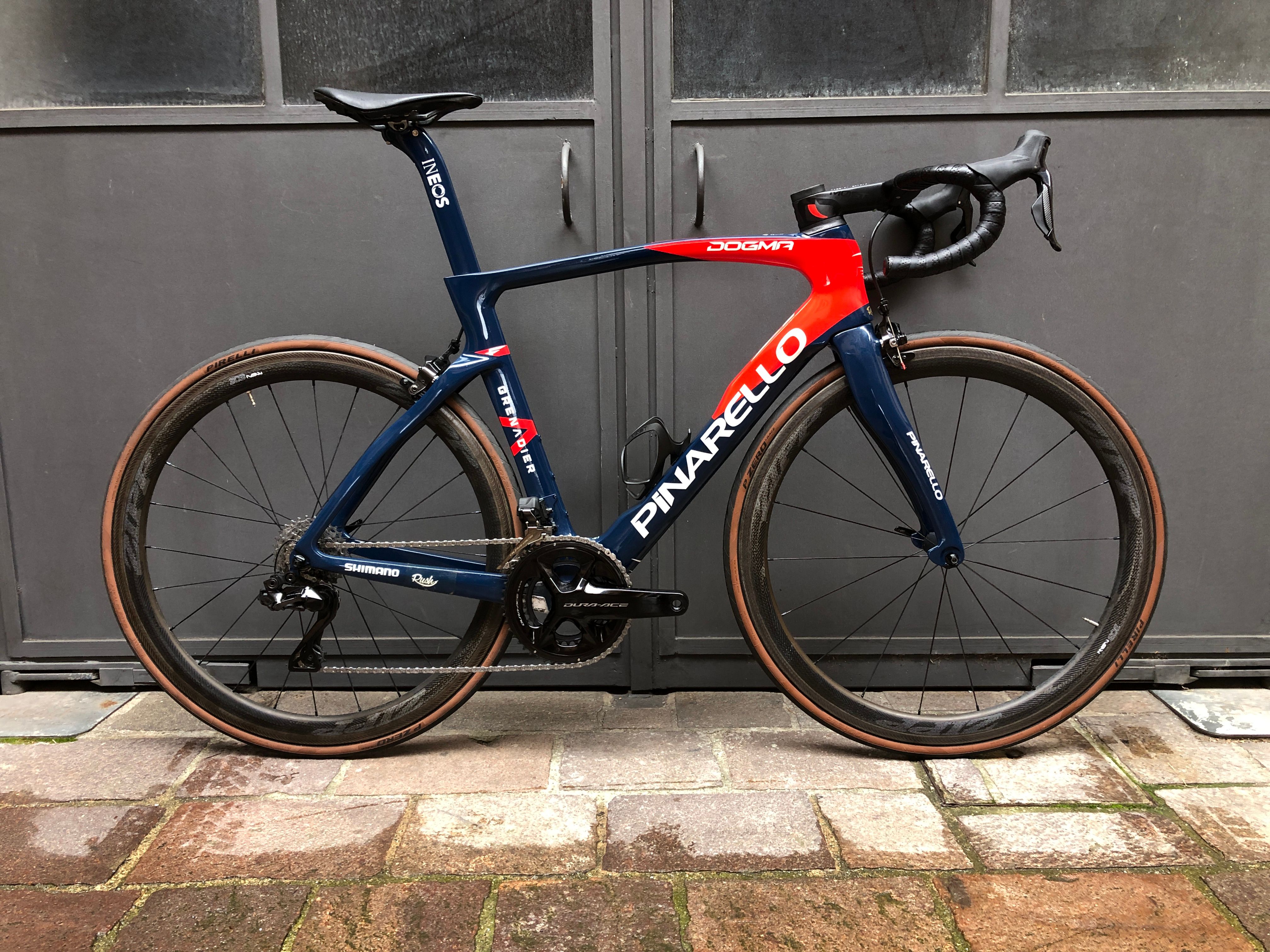 Cycling Ineos Rim Brakes Team Ineos Disc Brakes Pinarello Dogma