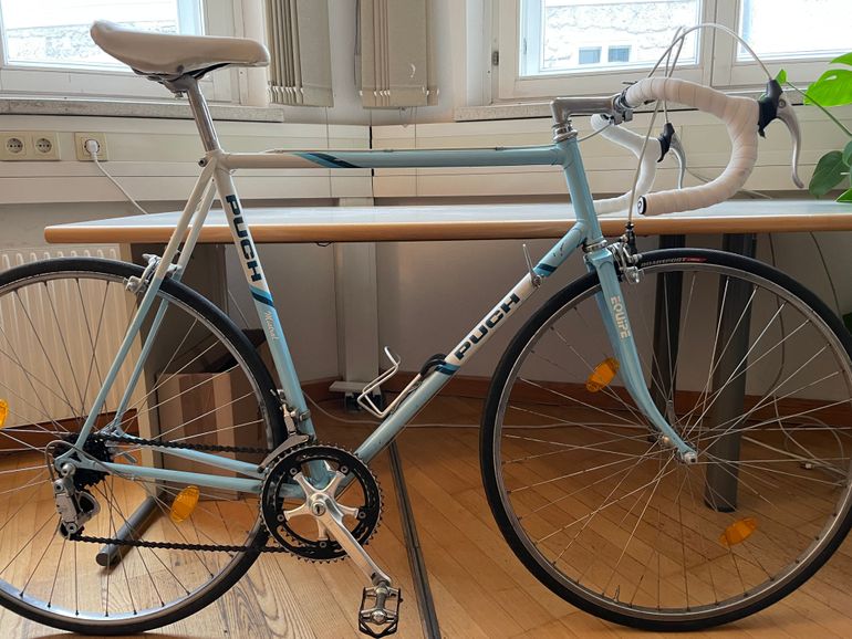 Used PUCH Mistral Equipe 1985 Road & Gravel, Blue — image 4 of 5
