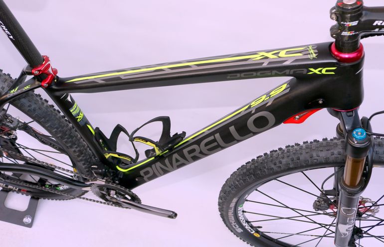 Used Pinarello Dogma XC 9.9 2016 Mountainbike, Light Gray — image 4 of 16