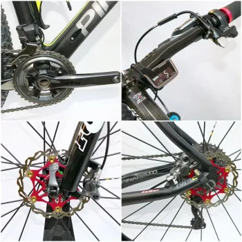 Used Pinarello Dogma XC 9.9 2016 Mountainbike, Light Gray — image 10 of 16