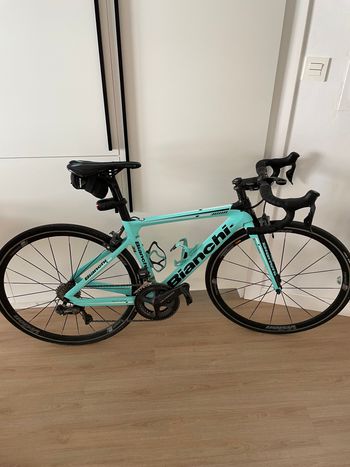 Used Bianchi Aria Shimano Ultegra Di2 2020 Road & Gravel, Blue — image 1 of 7