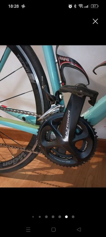 Used Trek Madone 4.7 H2 Compact 2014 2014 Road & Gravel, Blue — image 7 of 10