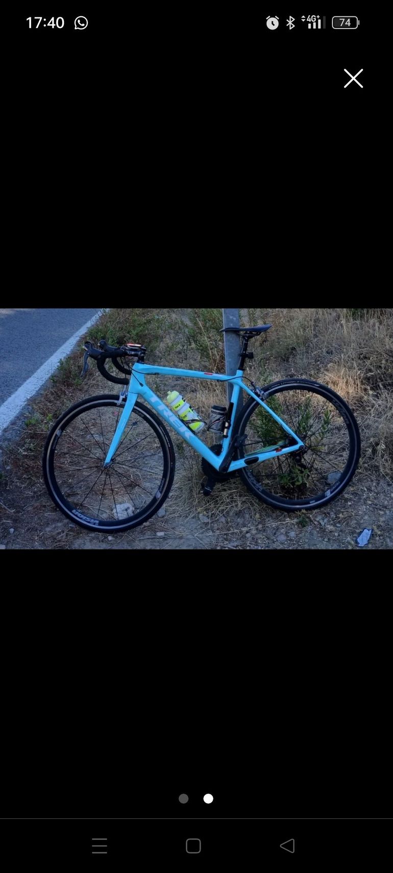 Used Trek Madone 4.7 H2 Compact 2014 2014 Road & Gravel, Blue — image 1 of 10