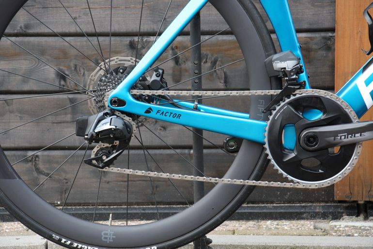 Used Factor ONE 2022 Road & Gravel, Blue — image 7 of 9