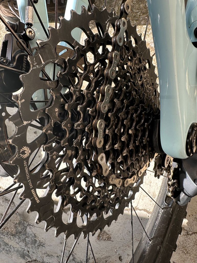 Specialized Stumpjumper EVO Comp 2022 2022 Mountainbike usato, Blu — immagine 4 di 11