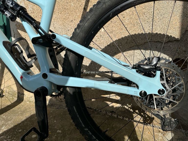 Specialized Stumpjumper EVO Comp 2022 2022 Mountainbike usato, Blu — immagine 7 di 11