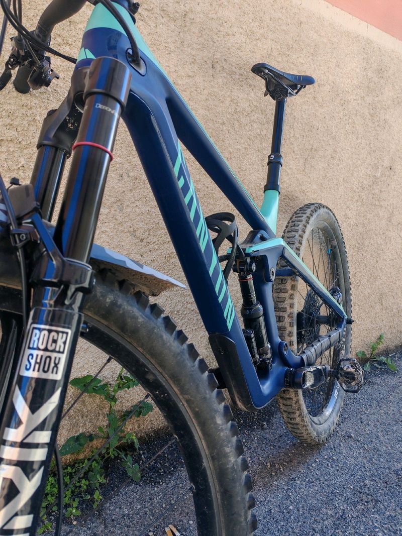 Used Canyon Strive CF 6.0 2019 2019 Mountainbike, Blue, 29 — image 2 of 6