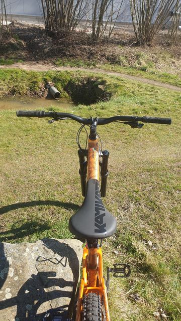 Used Giant Reign SRAM GX Eagle 2019 Mountainbike, Orange — image 15 of 15