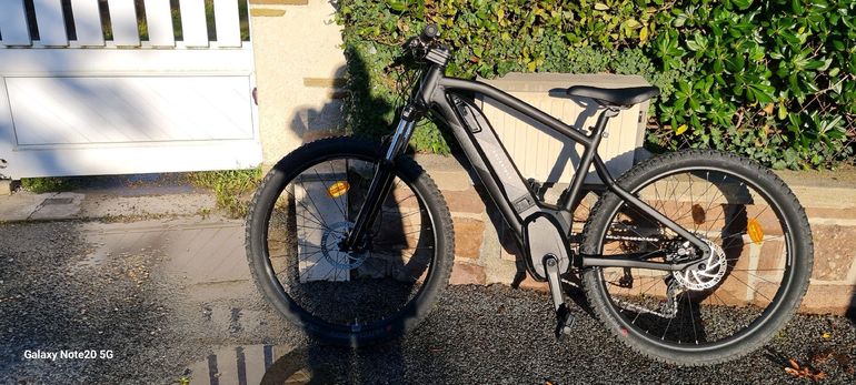 Used ROCKRIDER 27.5" Electric Mountain Bike E-ST 500 2024 2024 Mountainbike, Nero — image 8 of 8