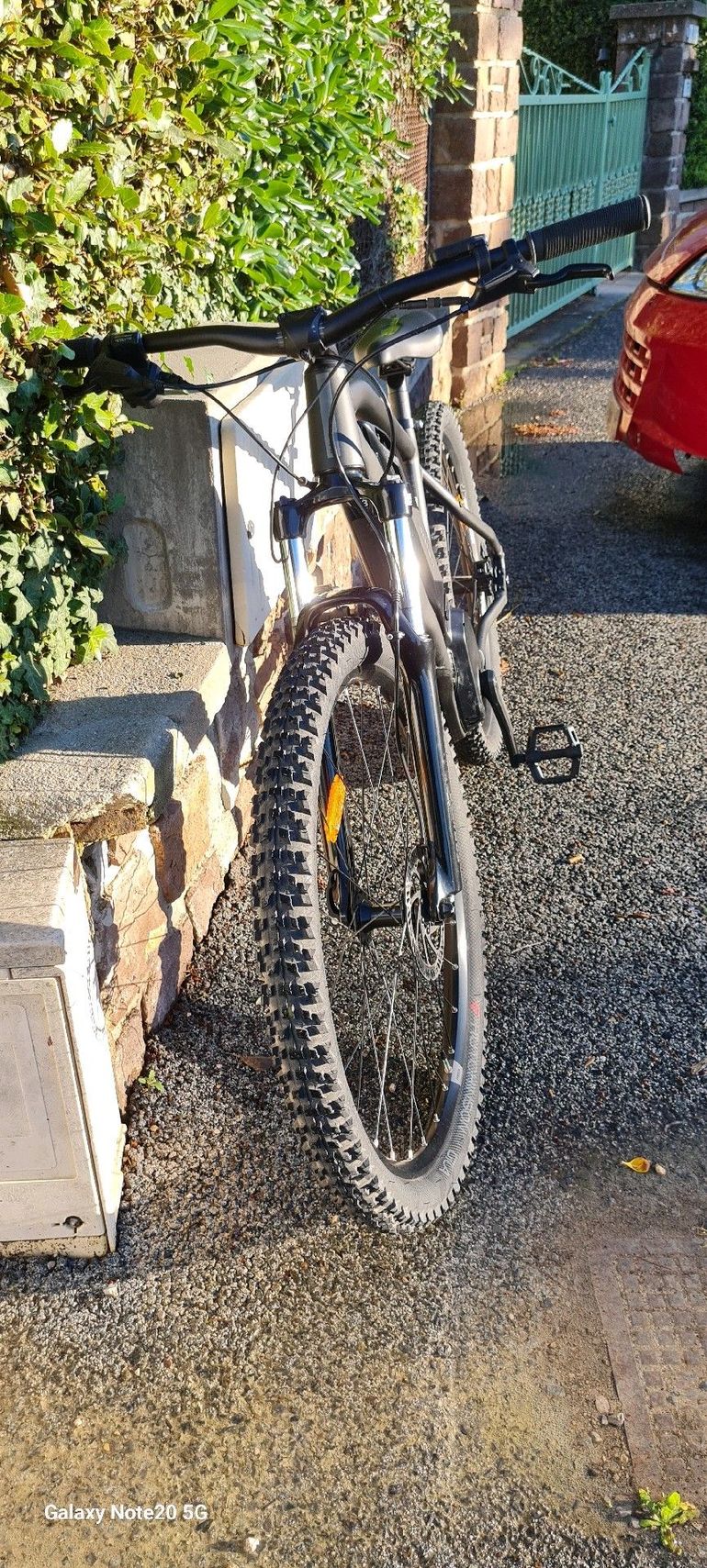 Used ROCKRIDER 27.5" Electric Mountain Bike E-ST 500 2024 2024 Mountainbike, Nero — image 3 of 8