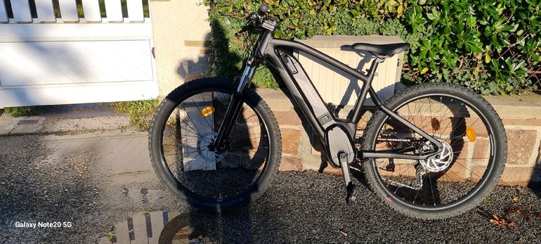 Used ROCKRIDER 27.5" Electric Mountain Bike E-ST 500 2024 2024 Mountainbike, Nero — image 6 of 8