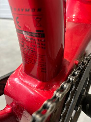 Used R RAYMON HardRay E 4.0 2022 2022 Mountainbike, Red, 27.5 — image 4 of 4