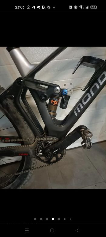 Used Mondraker Foxy Shimano GRX 2021 Mountainbike, Black — image 5 of 8