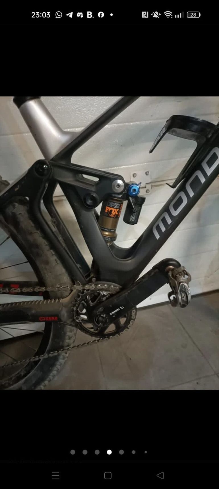Used Mondraker Foxy Shimano GRX 2021 Mountainbike, Black — image 5 of 8