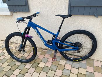 Used Santa Cruz Hightower SRAM X01 Eagle 2020 Mountainbike, Blue — image 7 of 8
