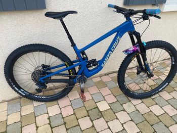 Used Santa Cruz Hightower SRAM X01 Eagle 2020 Mountainbike, Blue — image 6 of 8