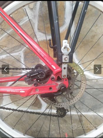 Used KTM Fire 2010 Mountainbike, Rot, 26 — image 6 of 6