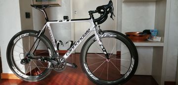 Tweedehands Cannondale supersix evo carbon 2011 2011 Road & Gravel