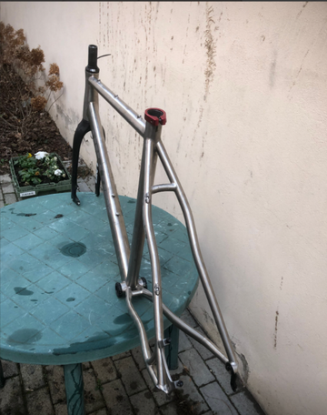 Gebrauchtes On-One Pickenflick SRAM Force 1 Titanium 2020 Frameset 2020 Road & Gravel, Schwarz — Bild 4 von 4