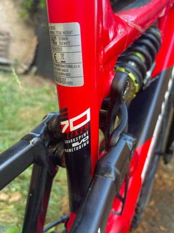 Used Rock Machine Blizzard Int-e 70 2024 Mountainbike, Red, 29 — image 13 of 16