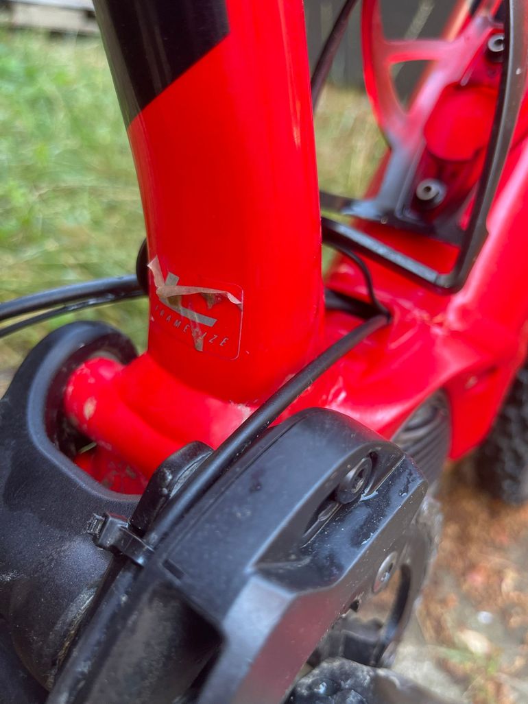 Gebrauchtes Rock Machine Blizzard Int-e 70 2024 Mountainbike, Rot, 29 — Bild 14 von 16
