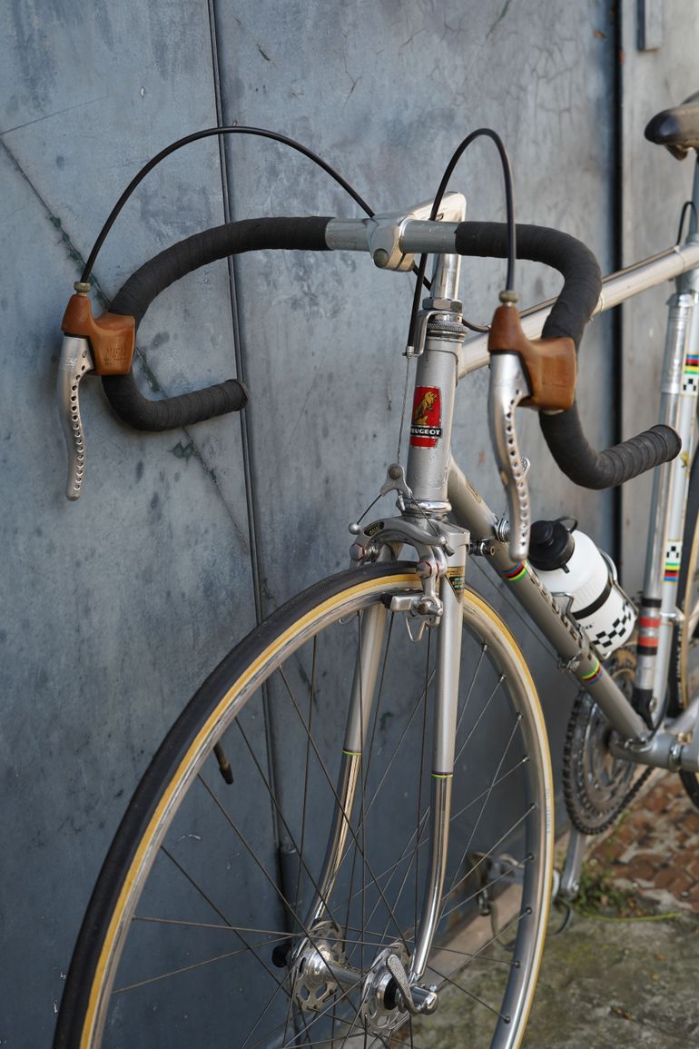 Paire De Leviers De Frein MAFAC Or (NOS) Pour Vélo Course Peugeot PY10 PX10 Mercier