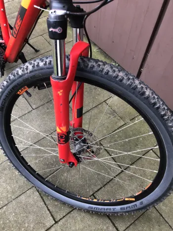 Used CUBE AIM Race 2020 Mountainbike, Red — image 4 of 4