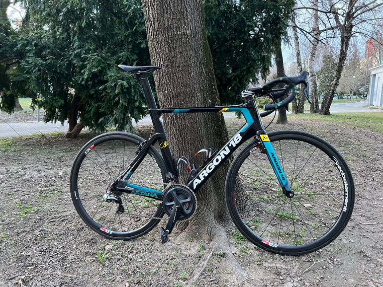 Used Argon 18 Nitrogen Pro 2018 Astana Team edition 2018 Road & Gravel, Blue — image 1 of 7