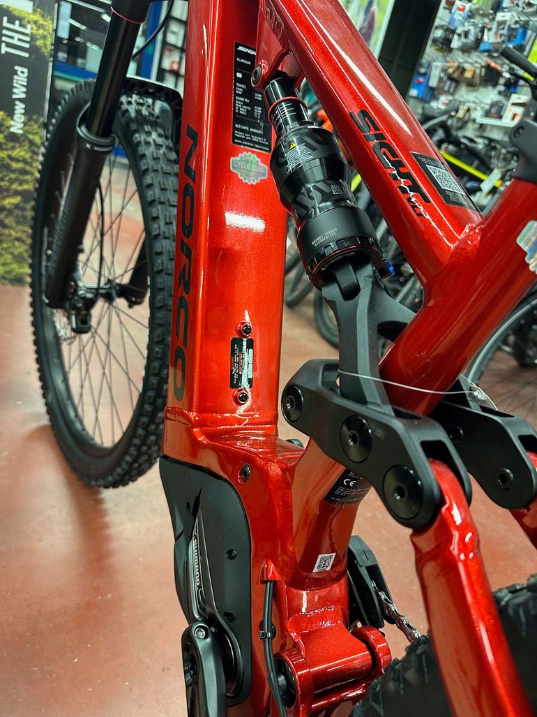 Used Norco Sight VLT A2 2022 2022 Mountainbike, Red, 29 — image 9 of 10