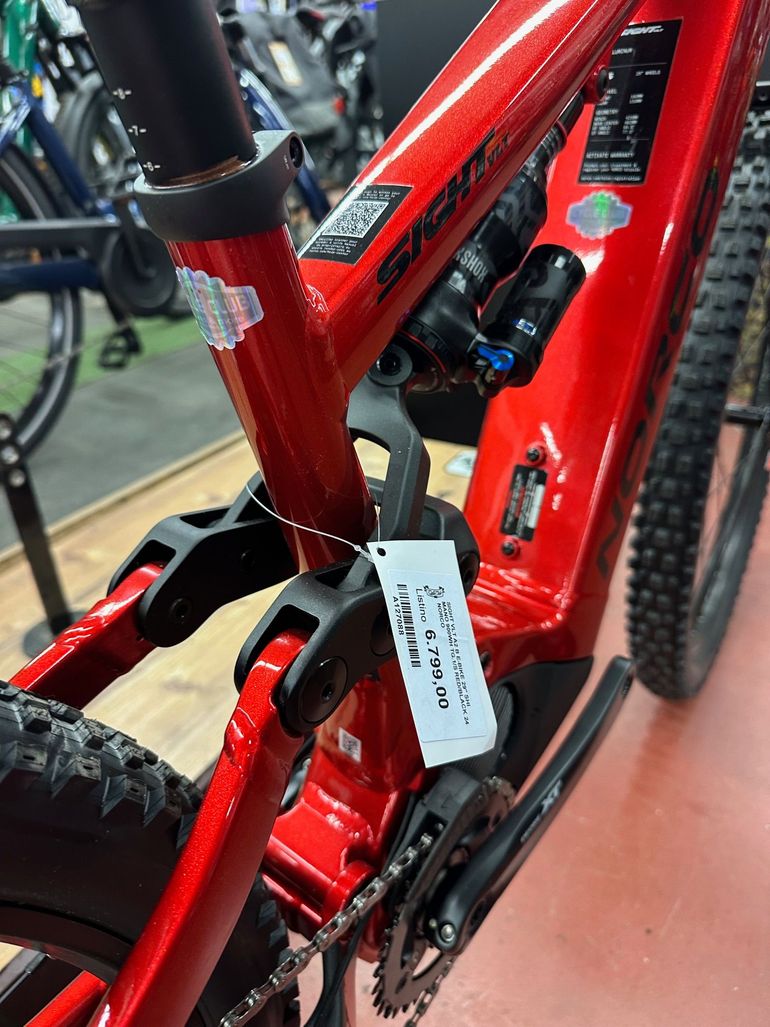 Used Norco Sight VLT A2 2022 2022 Mountainbike, Red, 29 — image 3 of 10