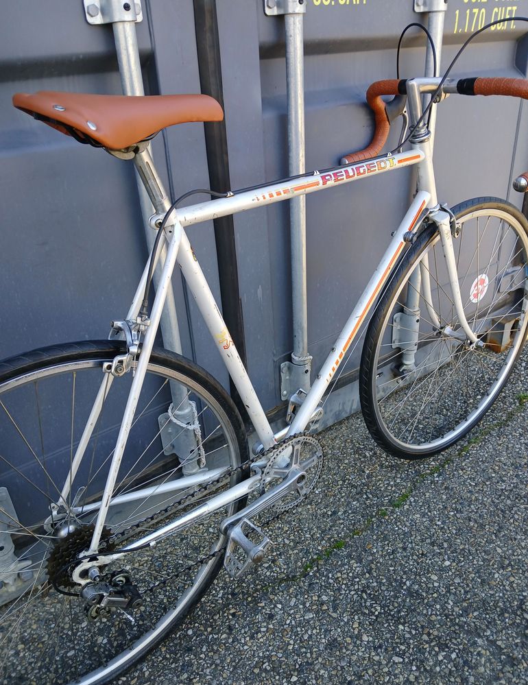 Used Peugeot road 1970 Road & Gravel, White — image 7 of 8