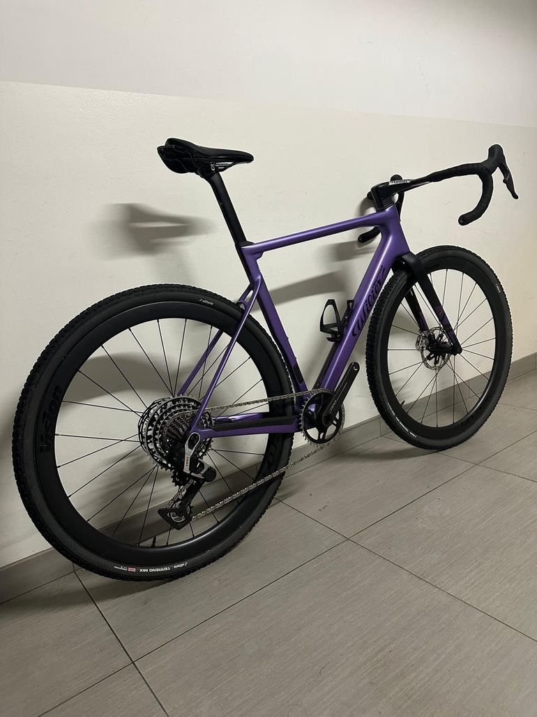 Used Wilier Rave SLR - Gravel SRAM RED XPLR AXS E1 1X13S 2024 2024 Road & Gravel, Purple — image 3 of 10