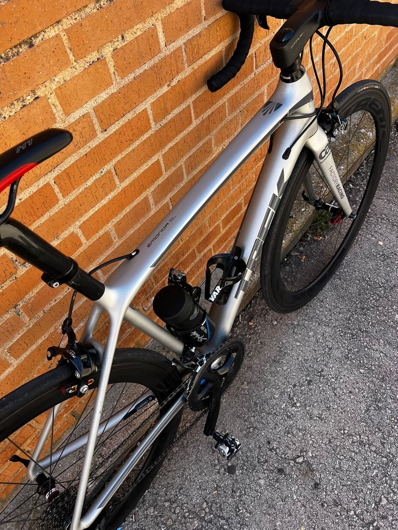Gebrauchtes Trek Émonda SL 5 2018 2018 Road & Gravel, Hellgrau — Bild 9 von 10