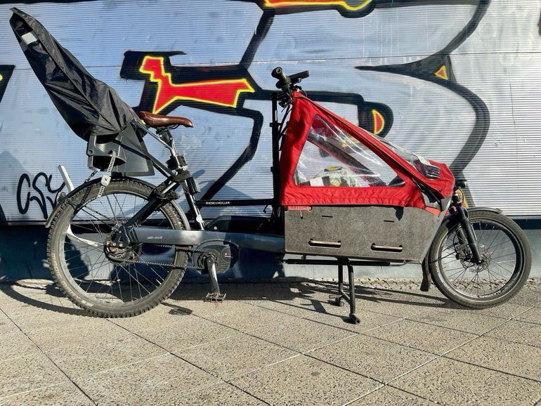 Used Riese & Müller Packster 60 2018 Mountainbike, Nero — image 1 of 7