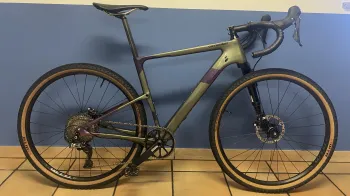 Used Cannondale Topstone Carbon Lefty 3 2022 Road & Gravel, Green — image 1 of 3