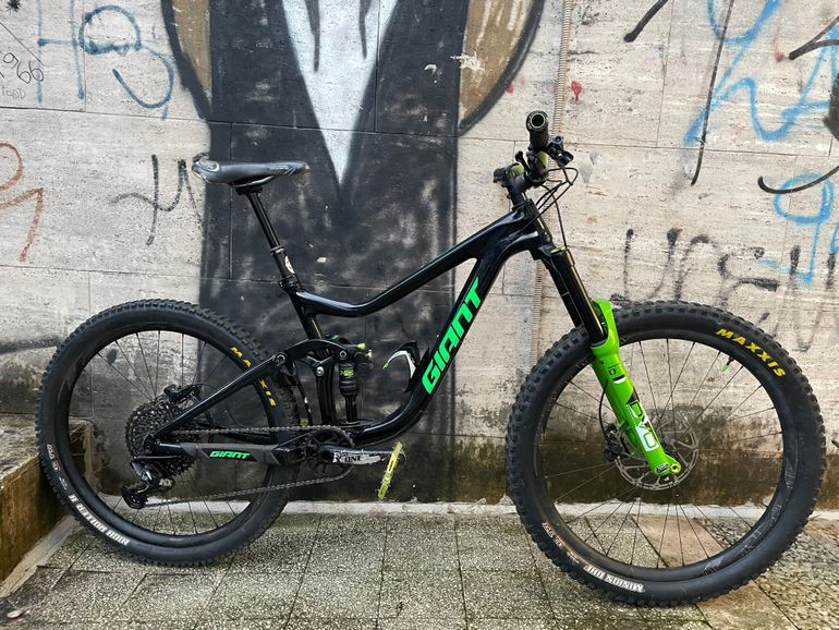 Used Giant Reign SRAM GX Eagle 2019 Mountainbike, Black — image 5 of 5